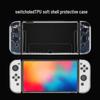 Switch OLED Transparent TPU Protective Case and Shell Set