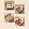 Nonstick Coating Steak Frying Pan Flat Surface Griddle Pan Thickened Nonstick Flat Pan  Cooker
