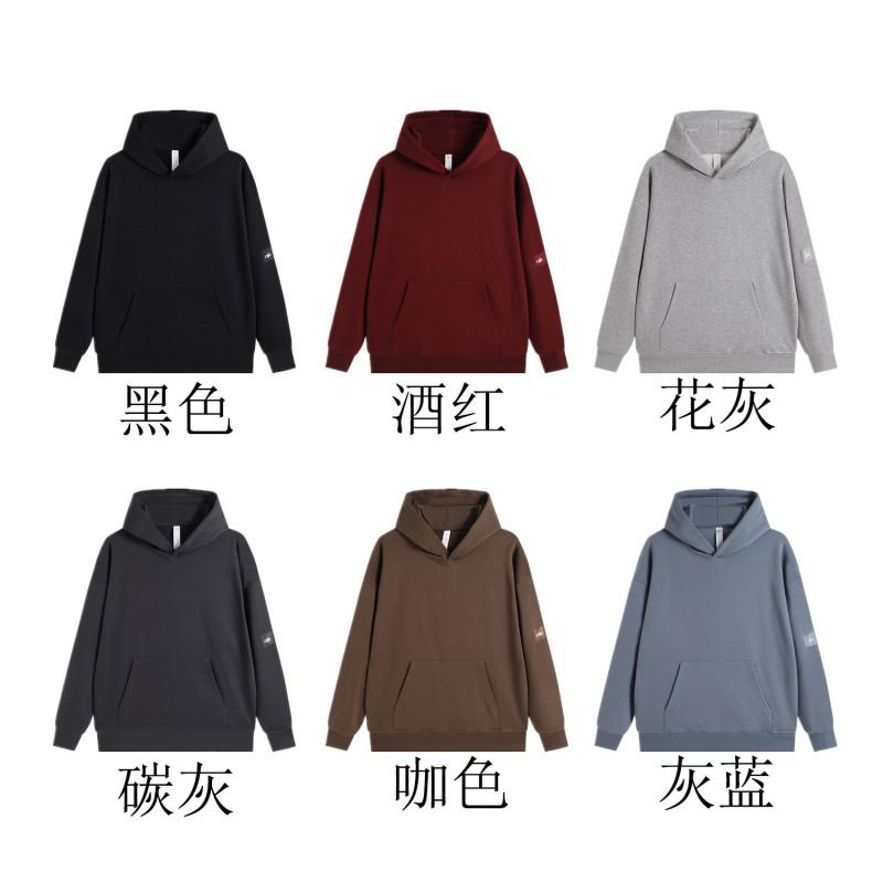 Unisex Hooded Fleece Sweatshirt With Letter Print Long Sleeve Loose Fit Teens Adults Fall 2025