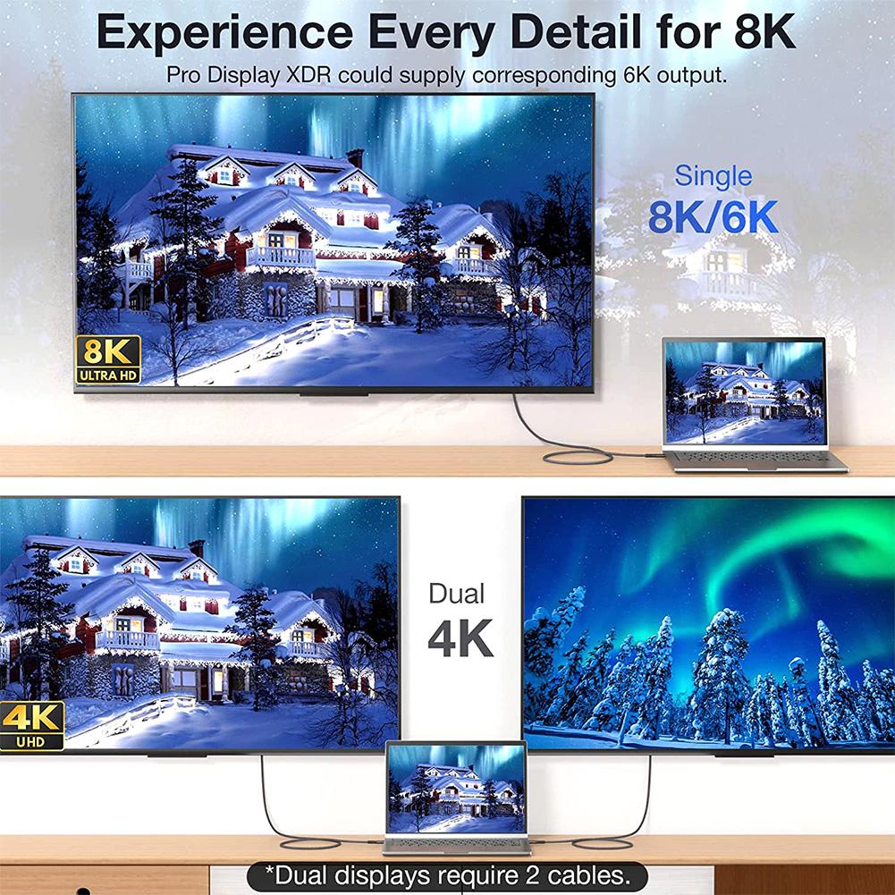 Кабель для передачи данных USB 4.0, совместимый с 4-мя Type-C, двусторонний, 8K, 40 Гбит/с, PD 240 Вт, кабель для быстрой зарядки