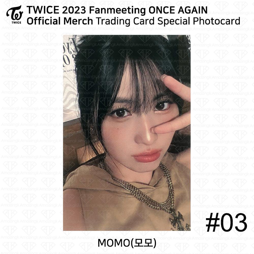 Twice Фан-встреча «ONCE AGAIN» в честь 8-й годовщины. Всплывающая карточка с коллекционной карточкой MD.