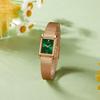 Женские кварцевые часы CITIZEN Juicy Tint с квадратным циферблатом зеленого цвета