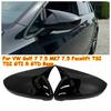 2 шт. M4 крышки зеркал для VW Golf 7 7.5 MK7 7.5 Facelift TSI TDI GTI R GTD Base 2013- чехол для зеркала заднего вида GlossTuning
