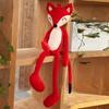Long Legged Girlfriend's Birthday Fox Plush Toy Doll Cute Red Fox Throw Pillow Soft Doll Cloth Doll Gift