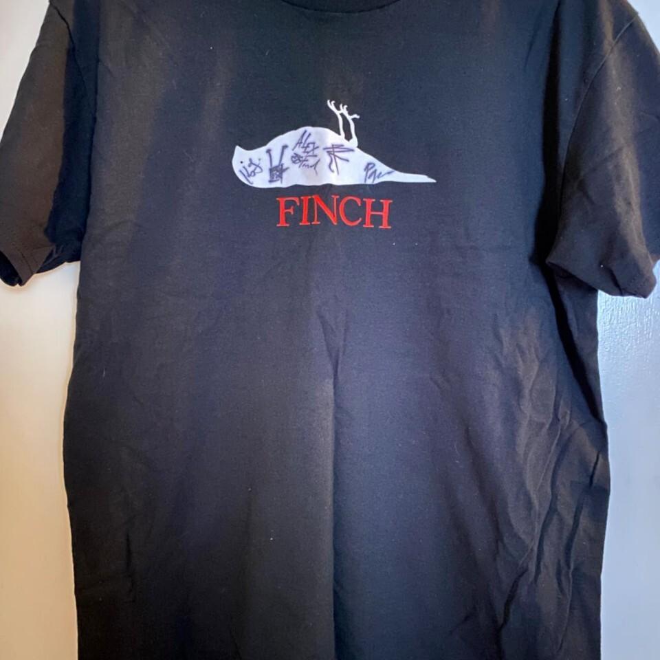Классическая коллекция футболок FINCH Band Черная Все размеры Подарок Веерная футболка AR700 Унисекс футболка