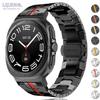 Ремешок без зазоров для Samsung Galaxy Watch Ultra 2025 47 мм, металлический браслет с изогнутыми концами для Samsung Galaxy Watch 8 Classic 46 мм 44 мм 40 мм, ремешок Correa