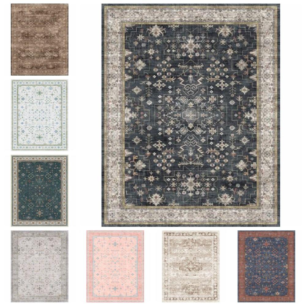 Non-Slip Small Rugs Washable Kitchen Bathroom Door Mat Entryway Rug for Indoor Entrance