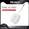 VAORLO ZF361 Audio Reciver & Transmitter 2 IN 1 Support One To Two Connect 2 Bluetooth Devices HiFI Stereo Transmission For Headphones TV Car Kit