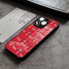 Чехол для телефона C-Coca-Fashion Cola для 17 Pro Max IPhone 16 Pro 15 12 11 13 Mini X XR XS 14 Plus SE Стеклянная крышка