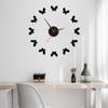 Nordic Minimalist, Creative and Personalized Butterfly Wall Clock, Acrylic Wall Clock, No Need for Drilling, Bedroom Clock, Decorative Wall Clock