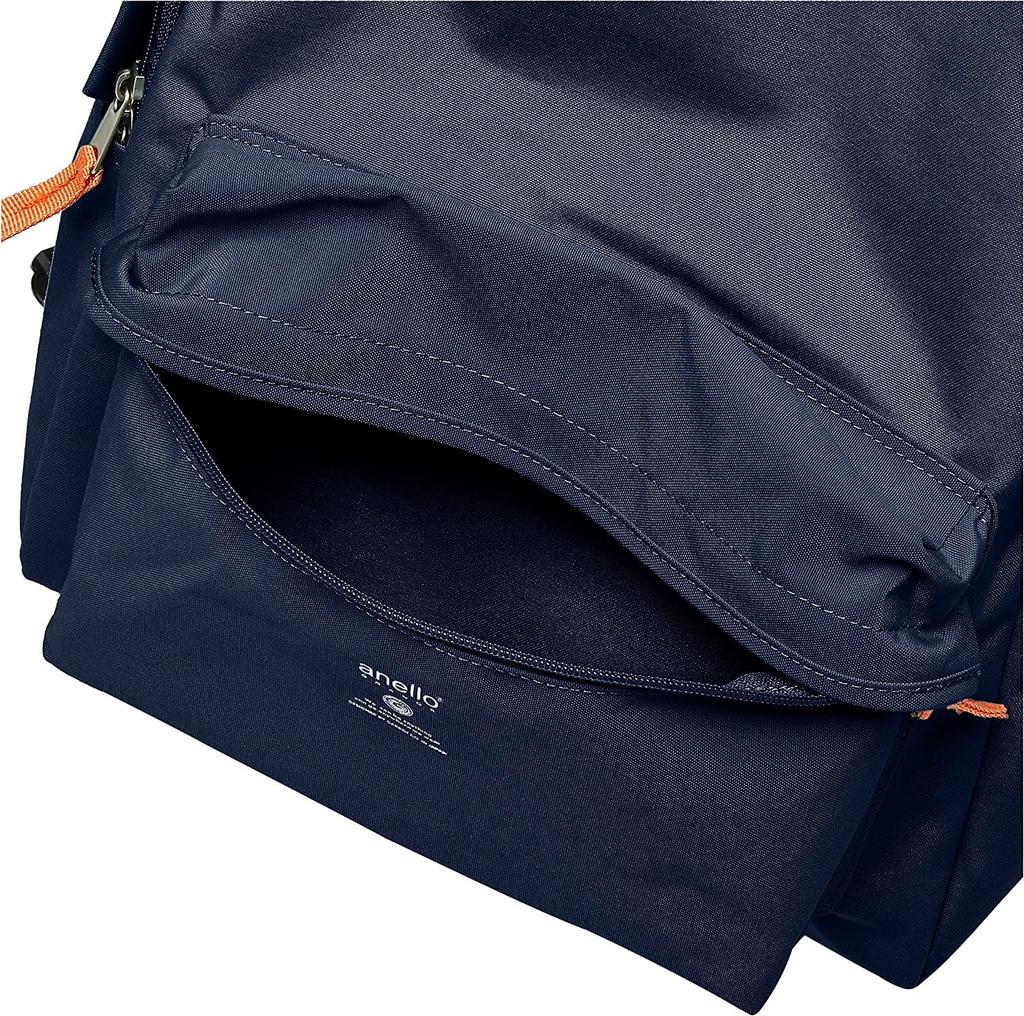 Anello GRANDE CABIN GTM0451Z Backpack, A4 Size, Lightweight, Water-Repellent, Multi-Storage, Navy, Free Size
