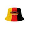 New Brazil digital printing bucket hat yellow sunshade hat around Brazil fans