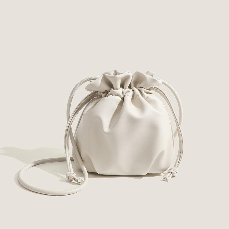 Женская универсальная сумка-ведро на кулиске – Шикарная сумка через плечо и на плечо для通勤 высокого класса