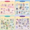30 листов/компл., наклейка в американском стиле, серия десертов для студентов, кавайная наклейка для торта, канцелярские принадлежности, DIY Декор, наклейка для скрапбукинга и журнала