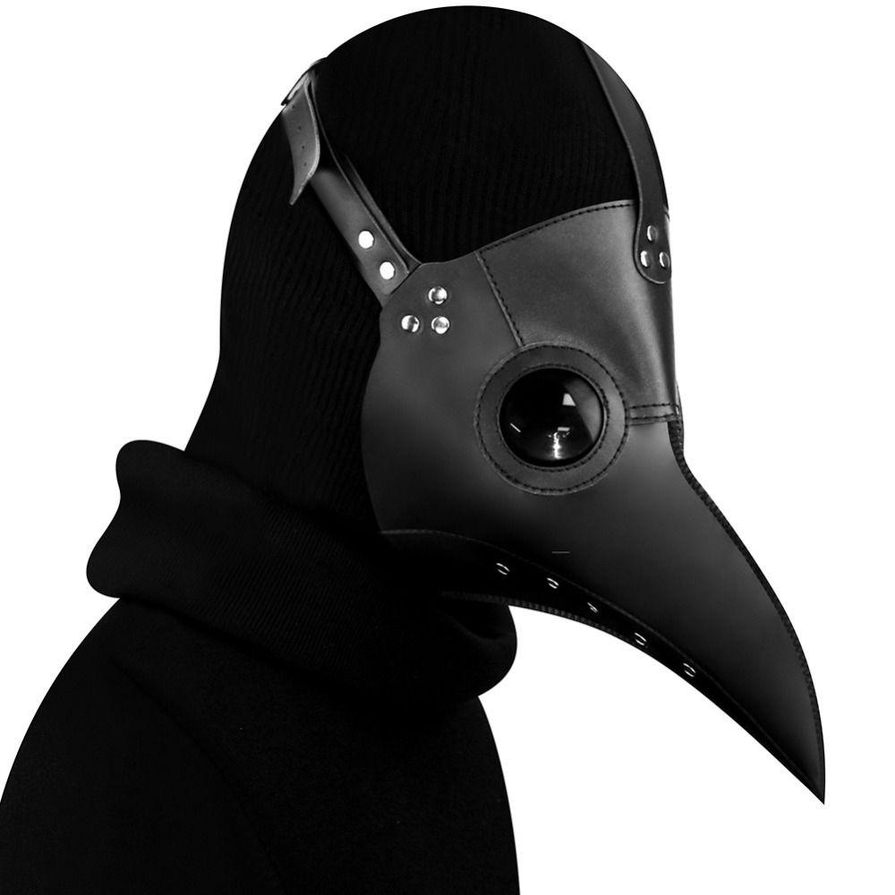 Funny Steampunk Bird Mask Cartoon Halloween Bird Mask Retro Plague Doctor Mask Masquerade