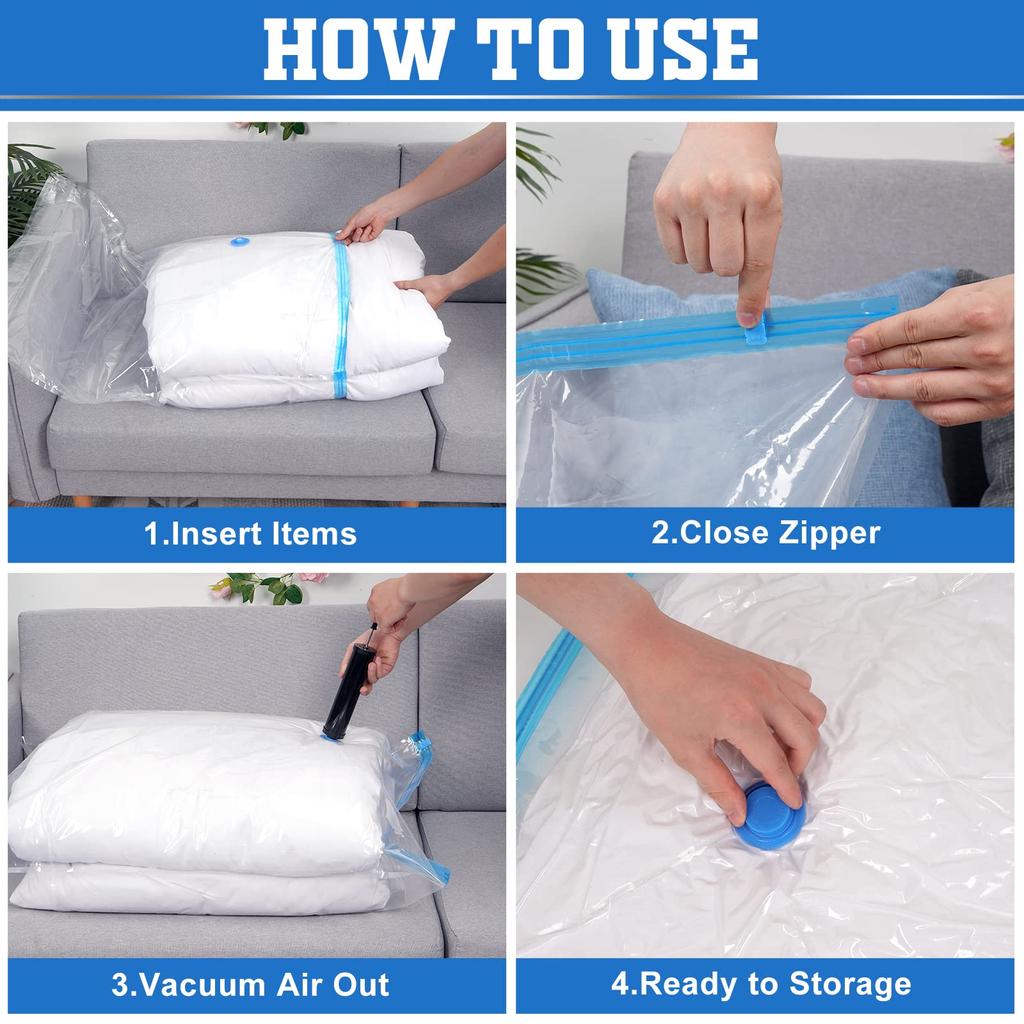 Вакуумные пакеты для хранения вещей, органайзер для гардероба, вакуумный пакет, экономящий место, пакеты для одежды, подушек, постельного белья, одеял, упаковка, Storager