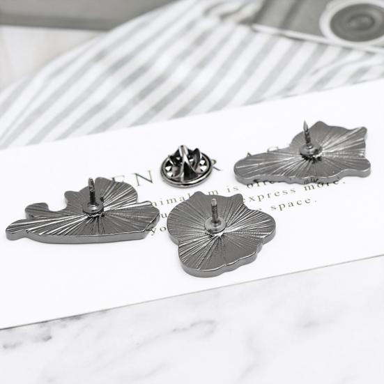 Мультфильм милый спящий кот эмалированная брошь на булавке значок одежда декор ювелирный подарок