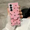 Применимо к Samsung zfold7 чехол для мобильного телефона с бантом, защитой от падения zfold6 с блестками в горошек zfold5 с подставкой, защитный чехол