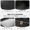 MoKo Cosmetic Large Cosmetic Bag with Removable Small Perfect for Travel and Business Perfect as a Small Black Pouch, Capacity, Vanity-Style Mirror,