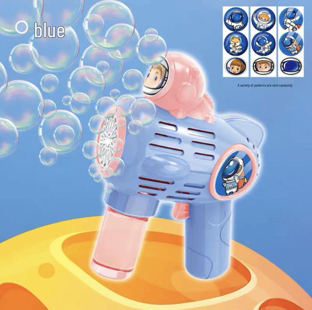 Popular Kid's 32-Hole Electric Bubble Gun - Automatic Handheld Toy for Bubbles