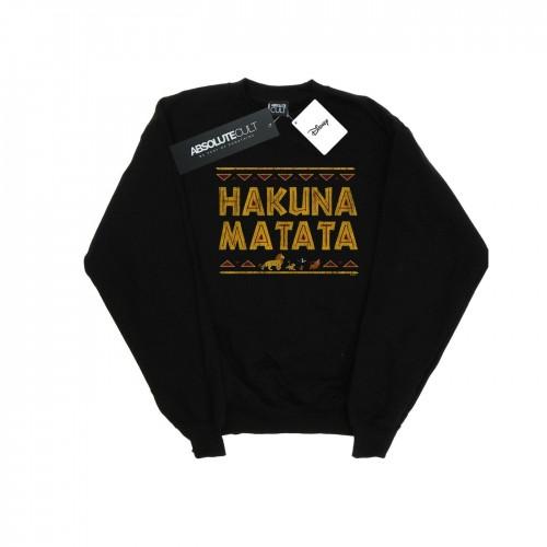 Disney Mens The Lion King Hakuna Matata Sweatshirt
