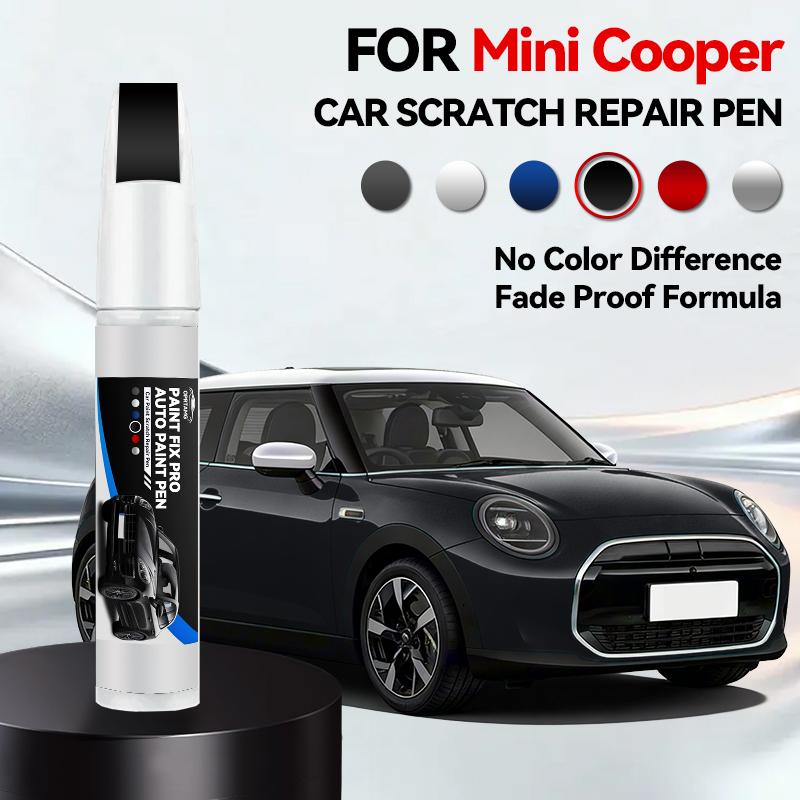 For Mini Cooper 1990-2026 Paint Repair Pen Touch Up Scratch Remover DIY Auto Accessories Black White Silver Gray Blue Red