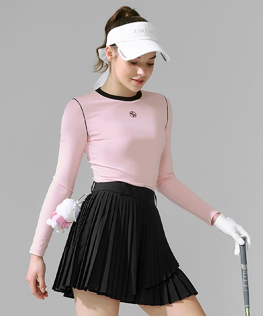 XEXYMIX Ribbed Line Piping Long Sleeve Xfk1Tl1201