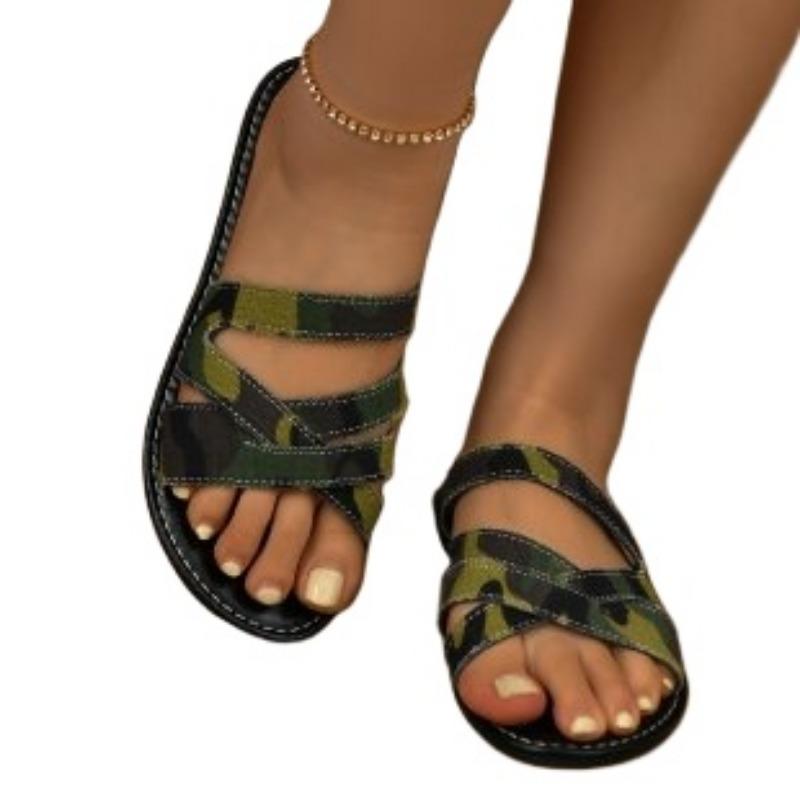 Модная женская обувь 2024 года, высококачественные базовые женские тапочки, уличные пляжные тапочки, женские туфли на плоской подошве больших размеров, летняя брендовая обувь для женщин