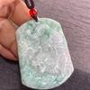 Burma A-Grade Natural Jade Leaf Pi Xiu Pendant
