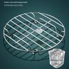 Stainless Steel Steamer Rack - Heat Insulation, High-Leg Design, Perfect for Rice, Eggs, and More