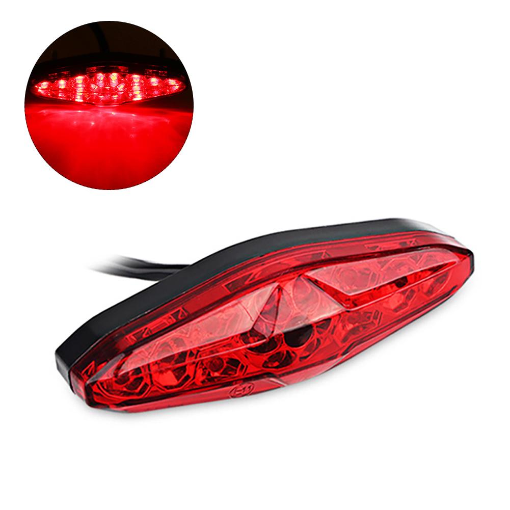 Светодиодный задний фонарь для мотоцикла, стоп-сигнал 12 В, ретро-задний фонарь, ходовой свет для квадроцикла Suzuki LTZ King Quad Runner DR DRZ 650 400 LT