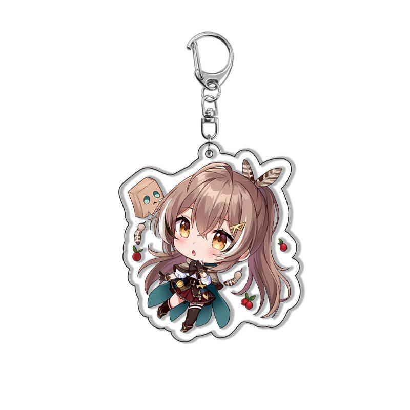 Аниме Хололайв Втубер Фигурки Косплей Акриловый Брелок Хошимати Суисей Гавр Гура Нанаши Мумей Брелок Фанаты Украшение Подарки