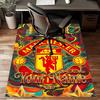M-Manchester Design Area Rug Personalized Name- Non-Slip, Soft & Cozy Floor Mat for Living Room, Office - Indoor/Outdoor Carpet
