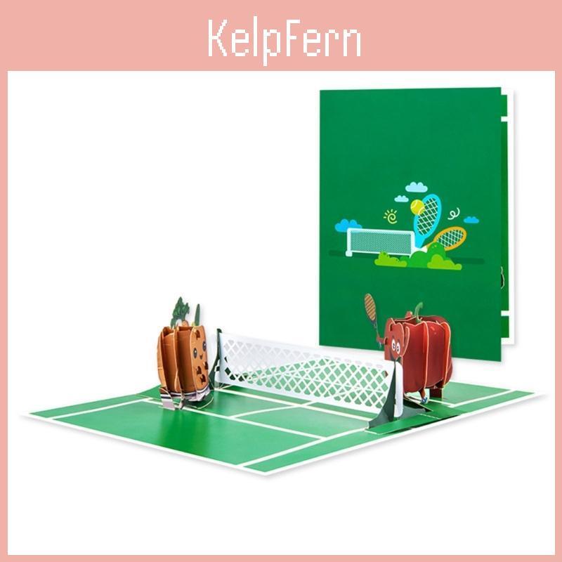 Birthday Theme Tennis 3d Popup Card Handmade Greeting Card With Envelope Unique Gift For Dad Grandad Husband Men