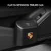 Автомобильный чехол для хранения, черный квадратный мусорный бак из АБС-пластика для Porsche Boxster Cayenne Panamera Macan Cayman 911 918 996 917 991