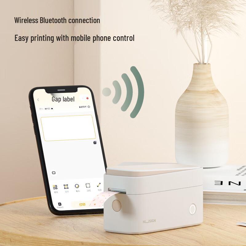 Deli NUSIGN Handheld Thermal Label Printer