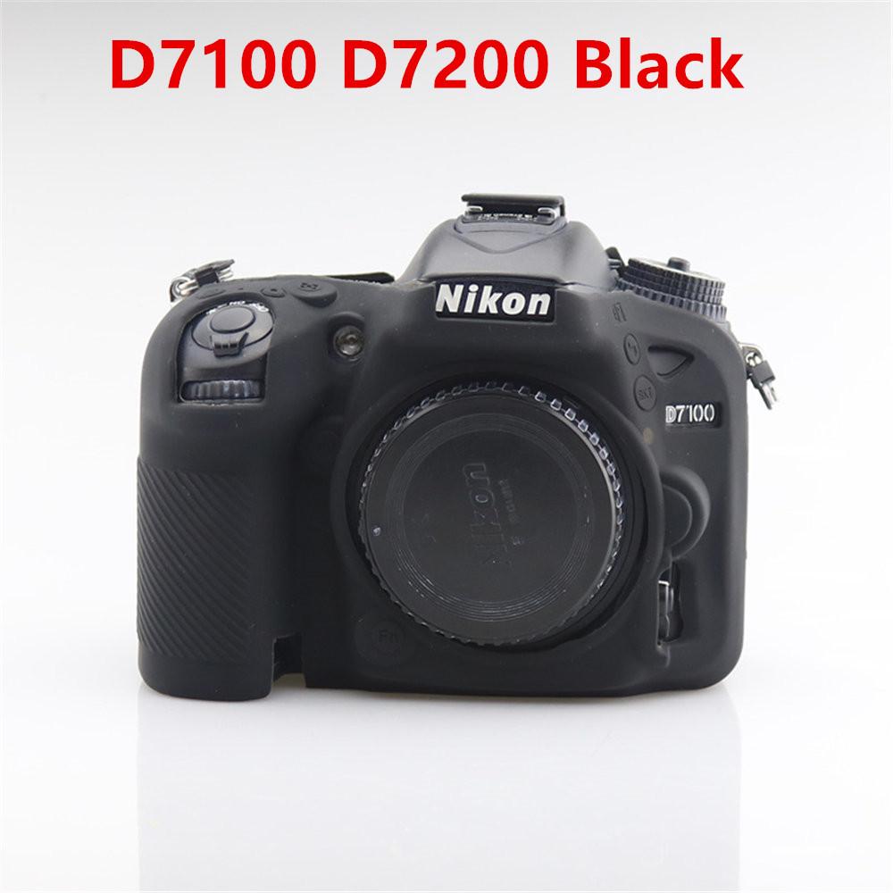 Мягкий силиконовый чехол для корпуса камеры для Nikon D5100 D5200 D7000 D780 D600 D610 D750 D7200 D850 D3100 D3200 D3300 D5500 D5600 D810