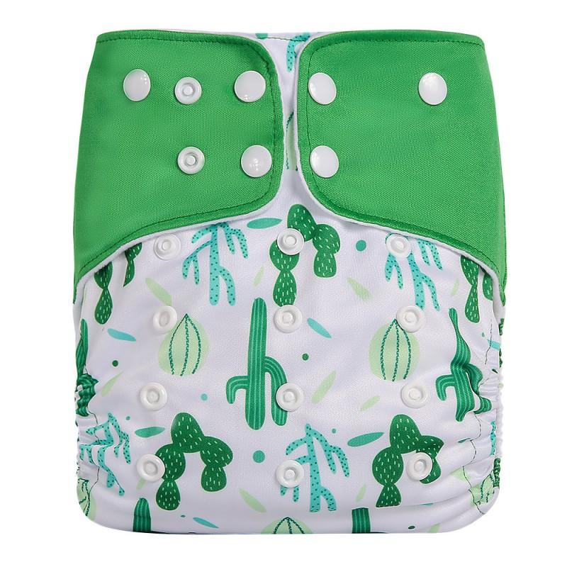 Reusable Washable Training Pants Toddlers Breathable Leak-Proof Diaper Cover With Waterproof Crotch Adjustable Size