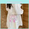 Pearl Double Knot Princess Crossbody Bag Cute Coin Purse Suitable For Playing