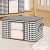 1PC - Cloth Quilt Storage Box Non Woven Home Foldable Visible Quilt Bag