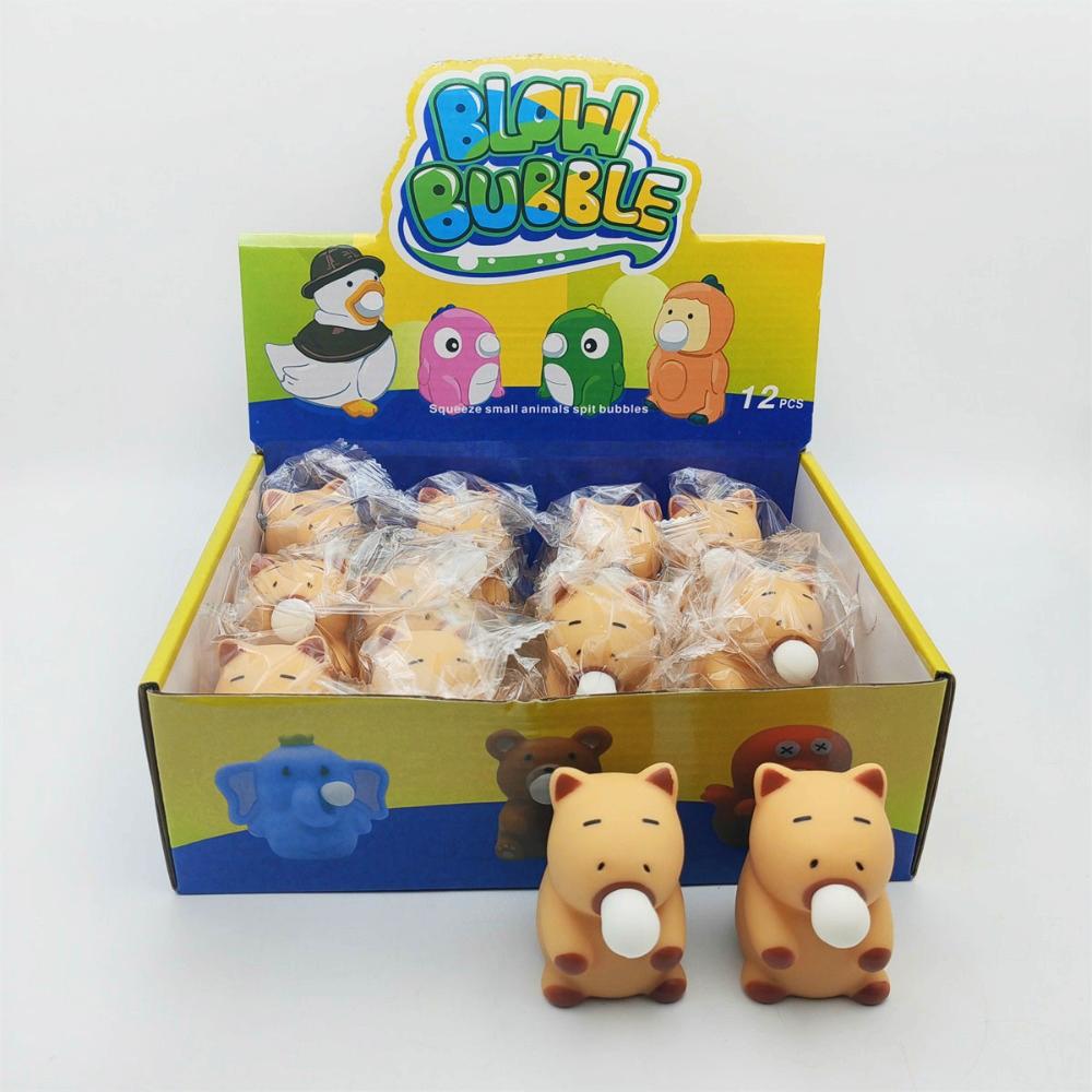 MIni Capybara Squeeze Toy Funny Cute Decompression Doll Release Anxiety Toy Unique Gifts