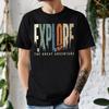 Camping Adventure Shirt, Explore The Great Outdoors Graphic Tee, Hiking Nature Tshirt, Travel Explorer Mens Top, Camping Hiking Outfit