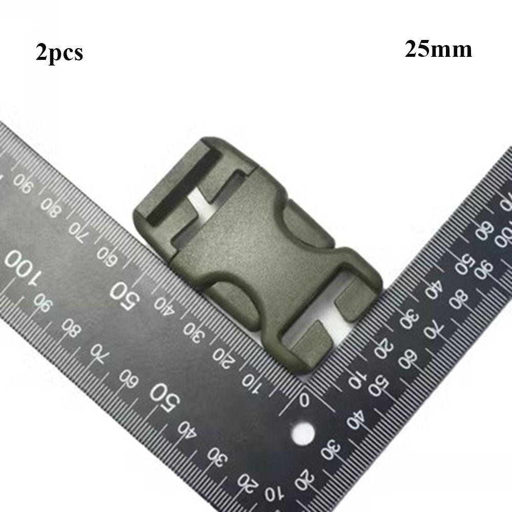 2pcs 5 Colors Side Release Buckle Plastic Camp Bag Parts Hot sale Curved Buckles  Outdoor Tools