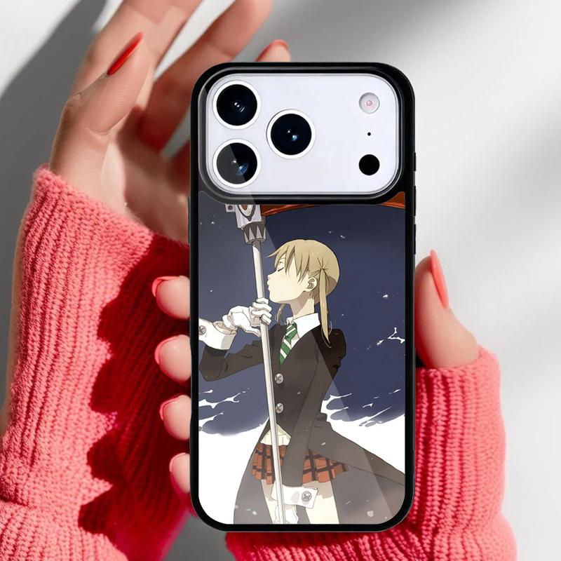 Чехол для телефона Maka Albarn Soul Eater для iPhone 17 16 15 14 13 Pro Max Задняя крышка для 12 11 Pro Coque