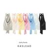 Kaslead New Arrival Women's Clothing Fashion Style Fashion Minimalist Hanging Collar Silk Satin Texture Tops 2892650