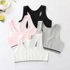 Girls Sports Bra Underwear Wireless Teenager Girls Sport Bra Young Girls Training Bra 8-14Y
