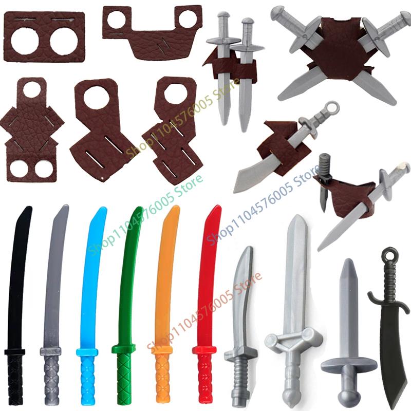 Средневековый Рим Щит Военные Строительные Блоки Фигурка Римского Солдата Воина Рыцаря Лучник Фартук Плащ Аксессуары Кирпичная Игрушка Подарок