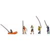 NOCH H0 SET De Pêcheurs À La Ligne 15891 Peint - 4007246158911