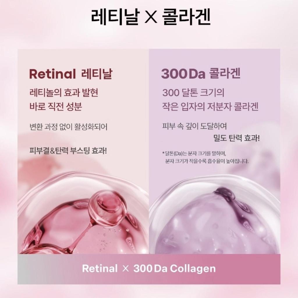 BONCEPT Retinal Collagen Boosting Shot Ampoule - 30 мл - Интенсивный укрепляющий и антивозрастной корейский уход