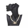 Vivienne WeStwood One Row Pearl Bath Relief Женское колье-чокер 63010106 02r202